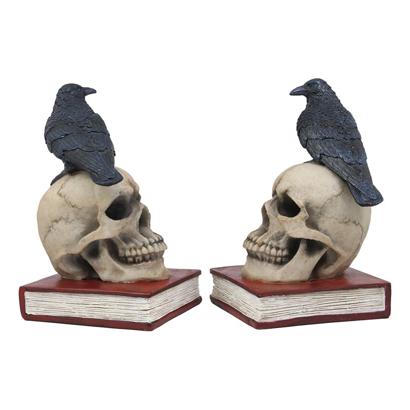 Serre-à-faux présage de squelettes et raven omens