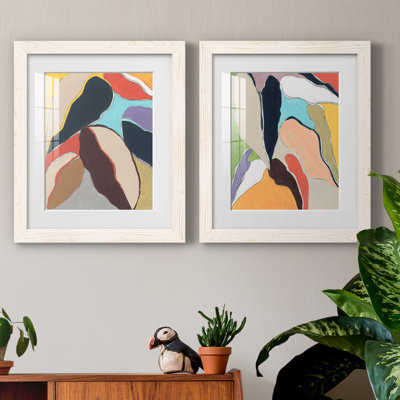 " Botanical Revisit I " 2 - Pieces