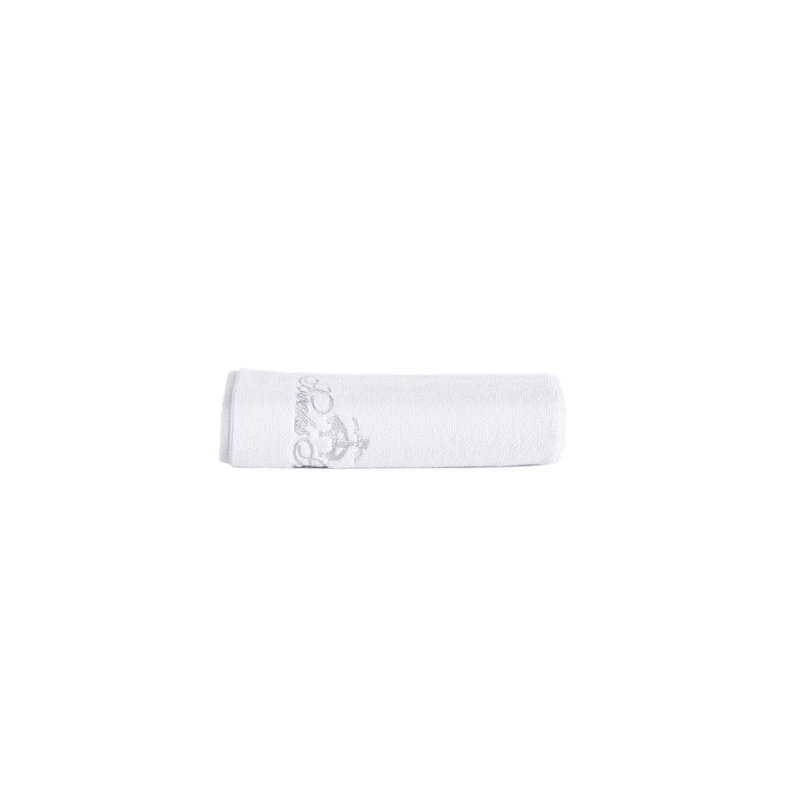 Débarbouillette en coton turc, Blanc