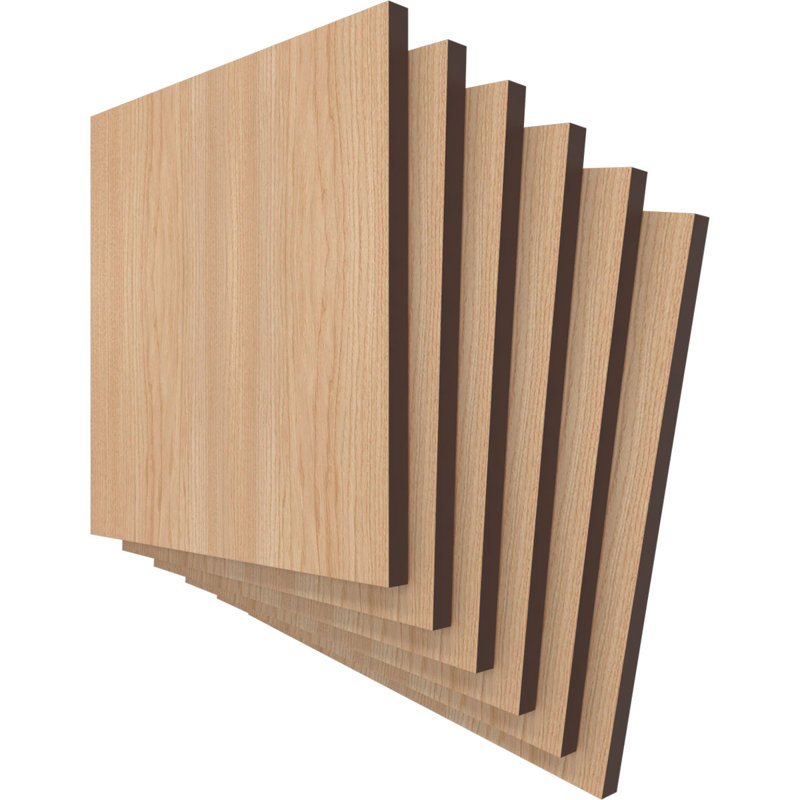 Planches en bois, Noyer blanc, H 7,75 po x l 7,75 po x P 0,38 po