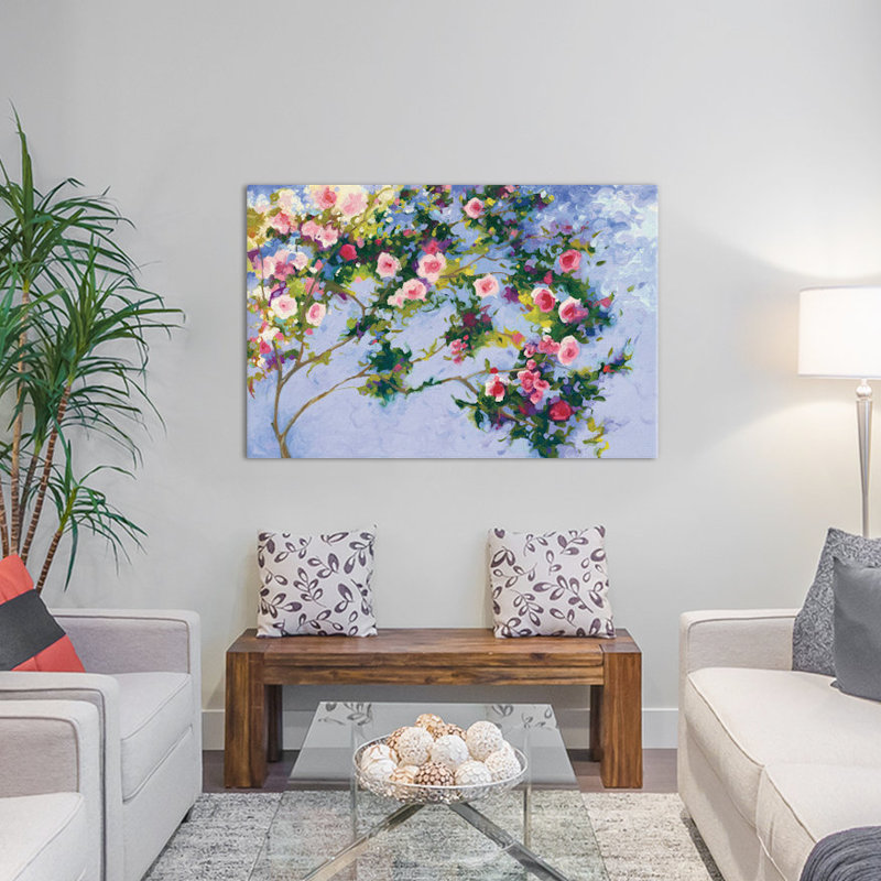 «Inspiration (A Homage to Claude Monet)» par Shirley Novak, reproduction sur toile, H 26 po x l 40 po x P 1,5 po