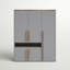 Phineas 5 Door Manufactured Wood Wardrobe