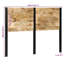 Headboard Solid Wood Mango And Iron-1159663641