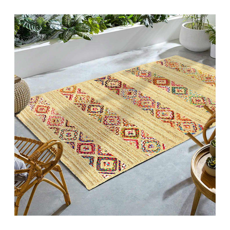 Deryl Hand Knotted Wool Area Rug