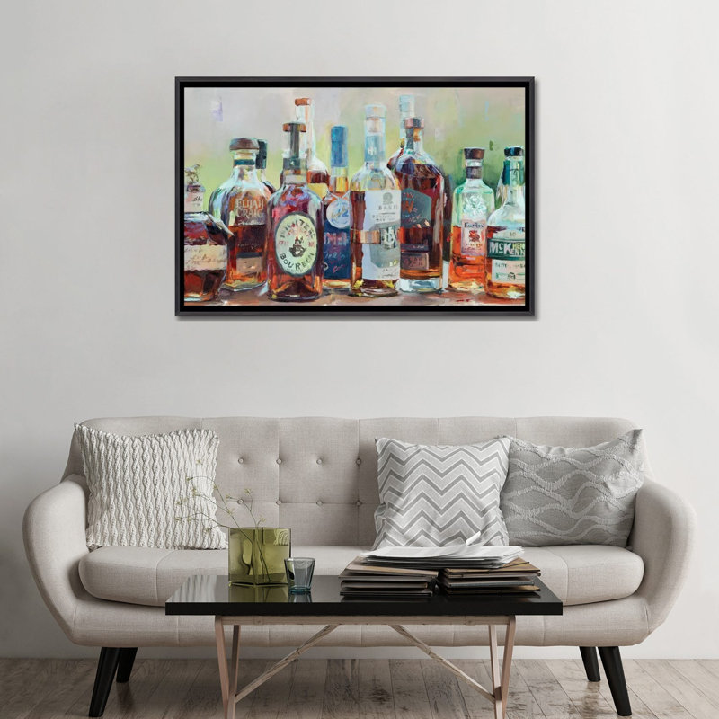 Coming Home - reproduction d'art murale - toile encadrée, 32 po x 48 po, Toile avec cadre, Noir patiné