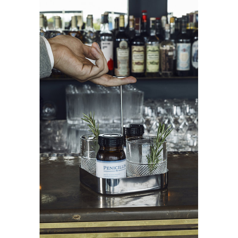 Panier carré en acier inoxydable, H 8,4646 po x l 5,9055 po x P 5,9055 po