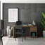 Bureau extensible Techni Mobile, noyer-2030699230
