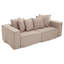 Gracean 3 Seater Linen Blend Sofa