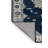 Machine Washable Overdyed Blue Area Rug-1710110293