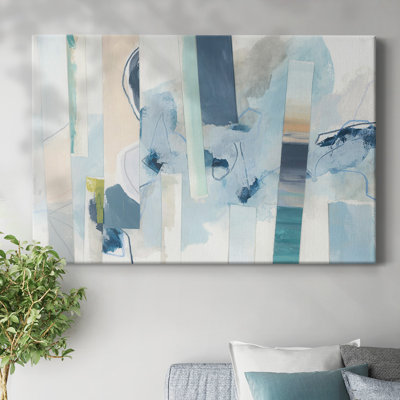Liquid Strata II-Gallery Wrapped Canvas