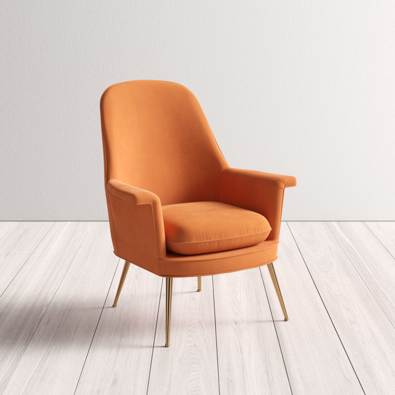 Velvet Armchair, Sienna
