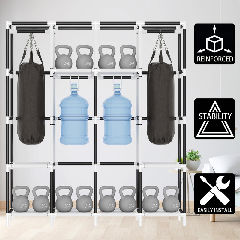 165cm Portable Wardrobe
