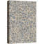 Abstrait botanique rétro bleu, fleur sauvage, œuvre d'art, illustration, minimaliste moderne salon photos, estampe numérique sur toile, impression murale-123139781-123139778