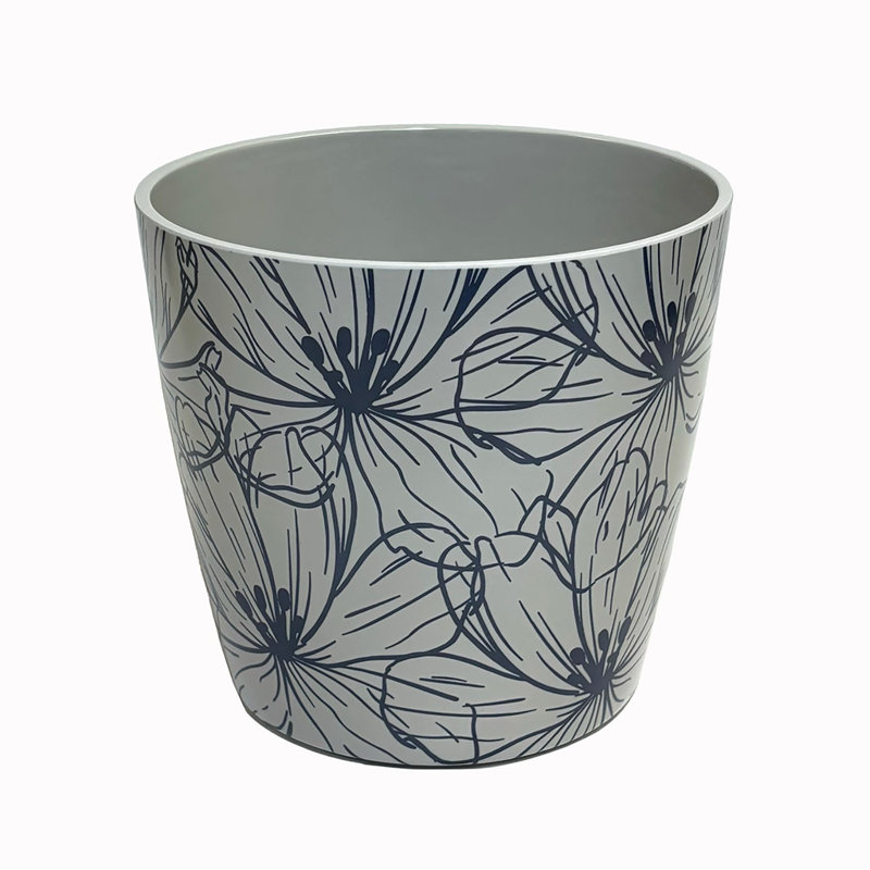 Pot d'intérieur / extérieur 7 po, Gris