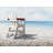 White Beach Chair Print On Canvas