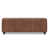 Distressed Umber Brown Faux Leather