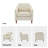 Azriah Upholstered Fabric Living Room Accent Chair(Set Of 2)-284469913