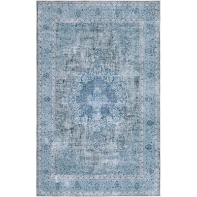 Tapis oriental vert / vert