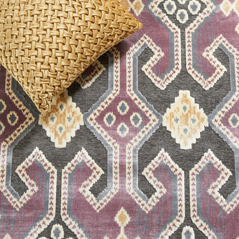Tapis ikat Braswell Performance, Rectangle 5 pi 3 po x 7 pi 6 po