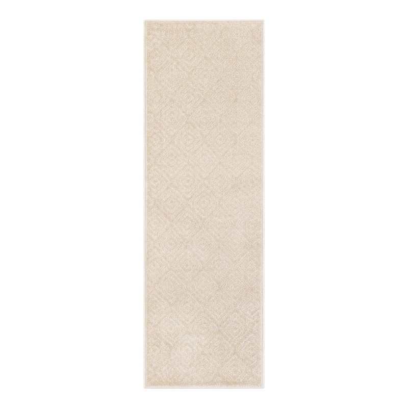 Tapis intérieur/extérieur Sabrina Soto Logan, Tapis de couloir 2 pi x 6 pi 1 po