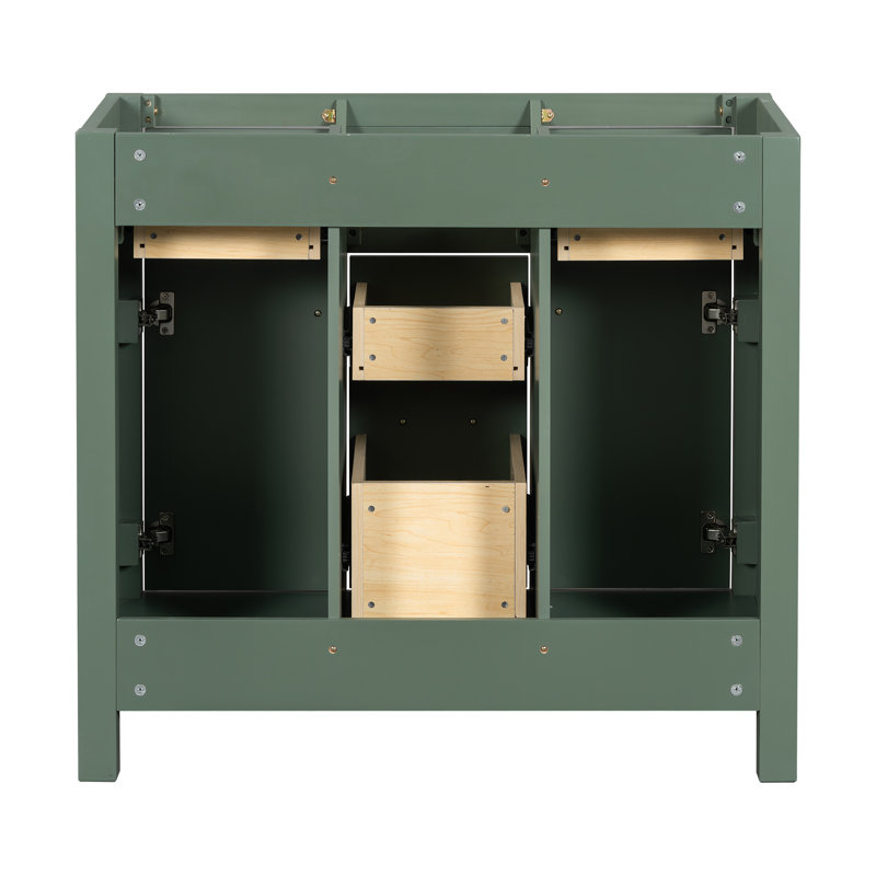 35.51 " Single Bathroom Vanity Base