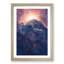 Glowing Mountain in Banff Canada - Picture Frame Painting Print-56925150-56925155