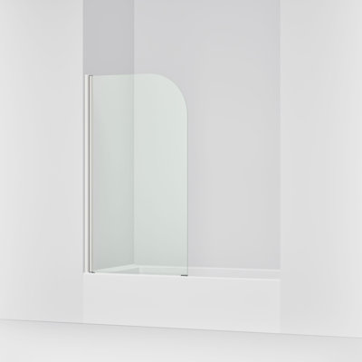 Aerie Curved Bath Screen