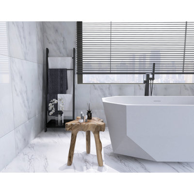 Ethen 59'' x 29.5'' Soaking Acrylic Bathtub