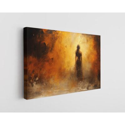 «Oil in Dreamy Smoke», peinture à l'huile sur toile, décoration murale moderne pour la maison et le bureau