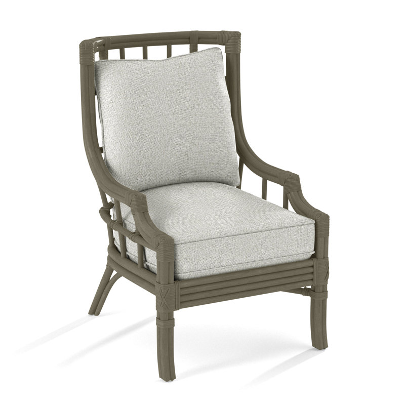 Seville Armchair, Gray Sugar Performance; 0863-84, Stone Hearth