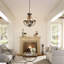 4-Light Empire Chandelier