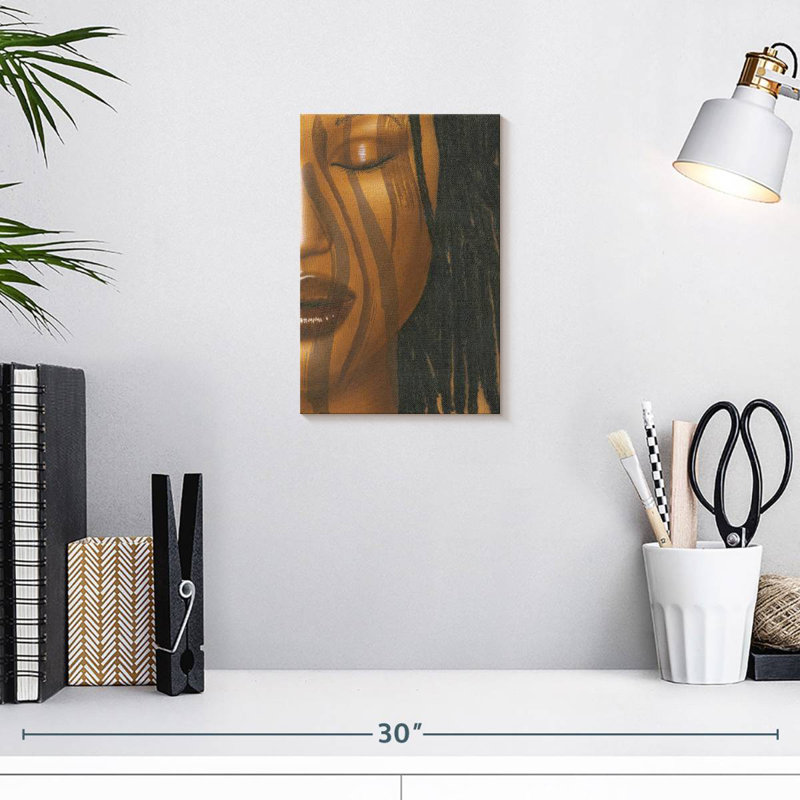 Leisha Tigress, 12" H x 8" W
