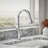 Riff Pull-Down Kitchen Sink Faucet with Three-Function Sprayhead, Single-Handle Kitchen Faucet-55233942