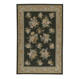 Wool Floral Area Rug