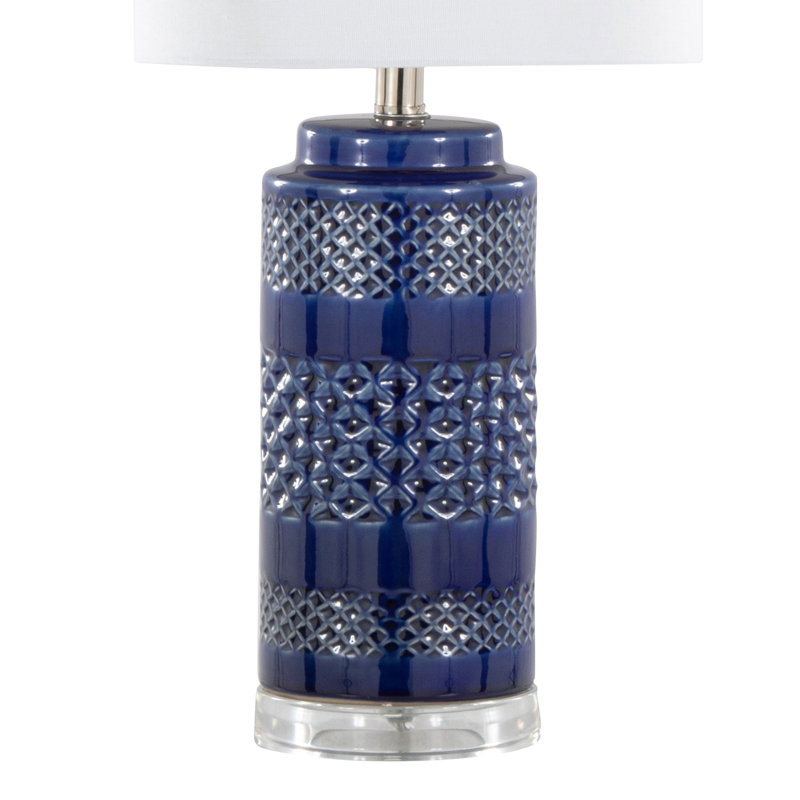 Ensemble de lampes de table Brownett, Bleu marine