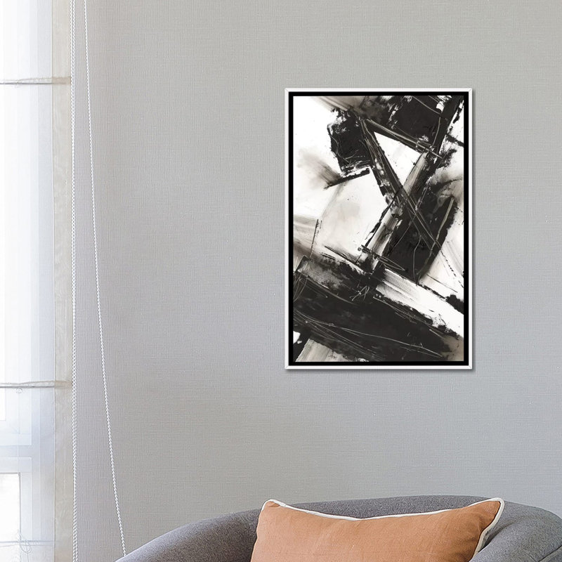 « Diagonal Matrix II » par Ethan Harper, reproduction d’art, Aucun mat, H 26 po x l 18 po x 1,5 po, Toile blanche encadrée