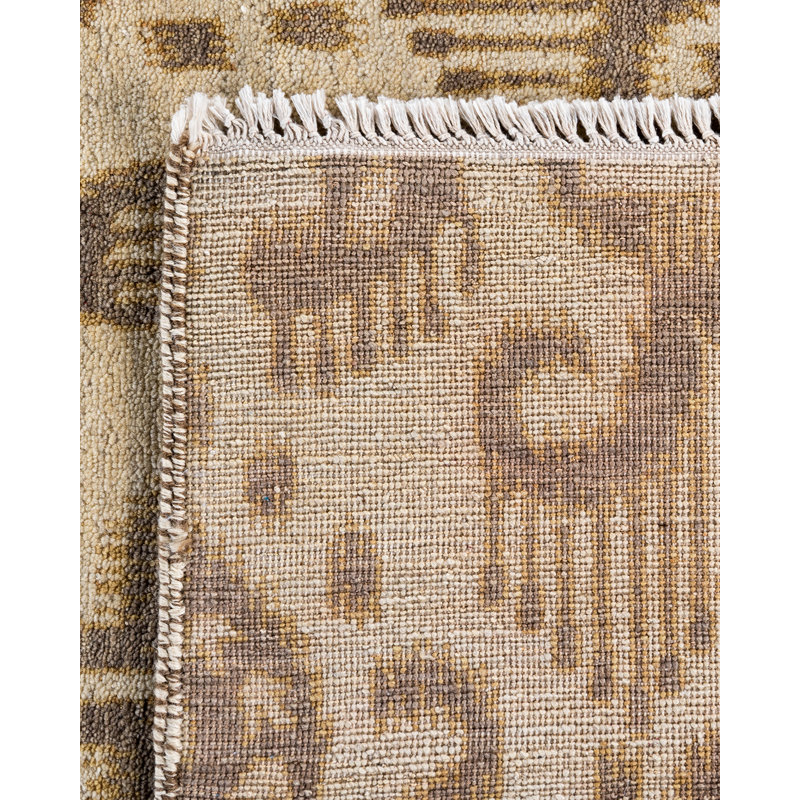 Overdyed One-of-a-Kind 8' 3" x 10' 2" Hand Knotted Area Rug