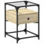 Ahlerich 40cm W Steel Bedside Table-1993902745