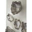 Cast Onyx Wall Bowl, Silver, LG