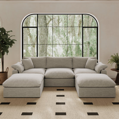 Canapé modulaire surdimensionné Cloud