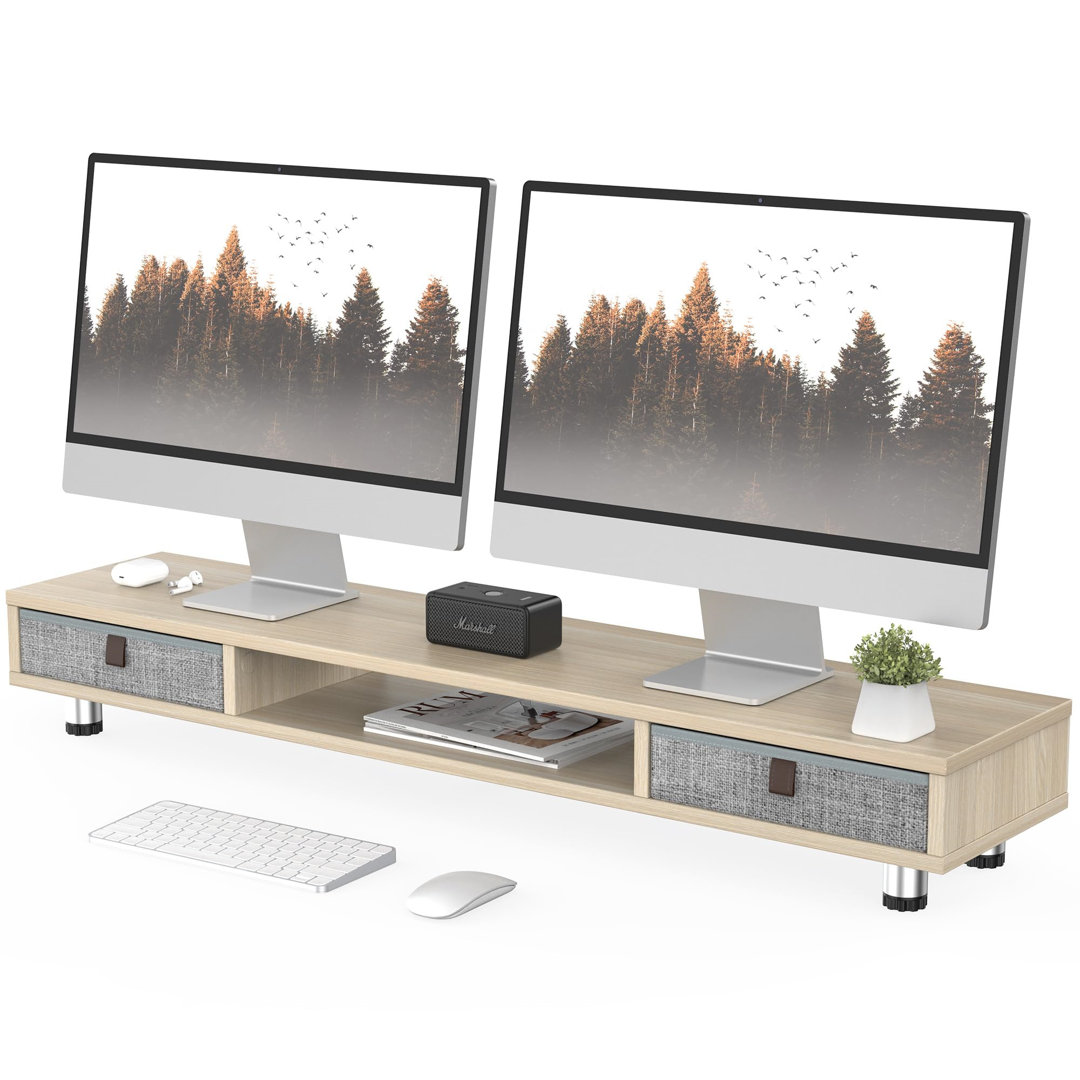Manufactured Wood Monitor Stand