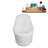 67" Streamline Soaking Freestanding Tub and Tray With Internal Drain-101697825
