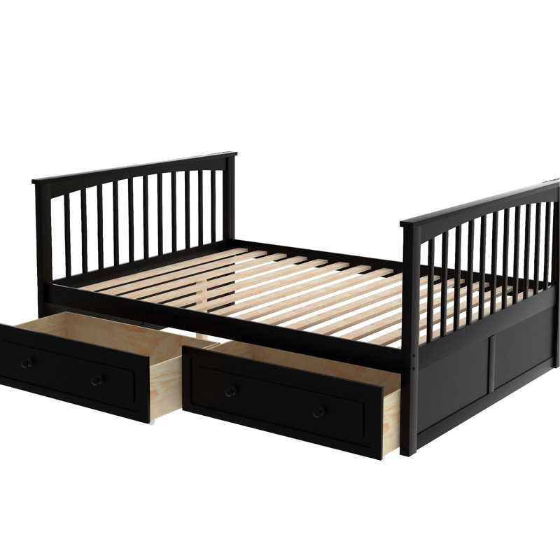 Lit superposé double au-dessus d'un lit double convertible, pin et maquillage, tiroirs avec caractéristiques de l'utilisateur, garde-corps en forme de clôture, lit simple à assembler, matériau en bois massif, pour un rangement supplémentaire, lisse