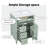 24'' Freestanding Bathroom Vanity With Ceramic Top-380161246