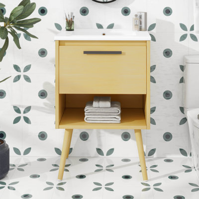 Meuble-lavabo 24 po avec lavabo et tiroir