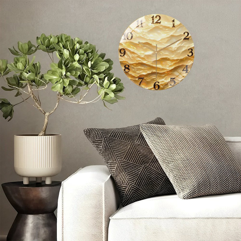 Horloge murale 12 po