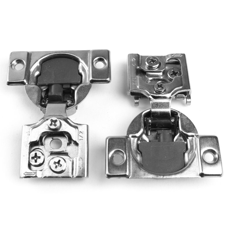 1/2 Overlay 2 Pack 105 Degree Soft Close Face Frame Concealed Hinges