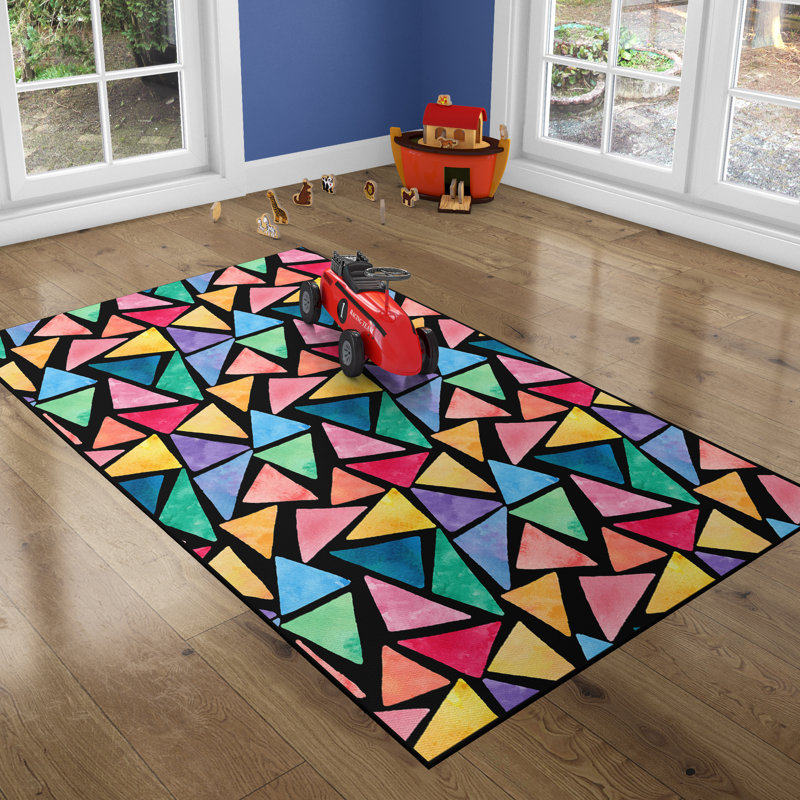 Austrina Geometric Indoor Rug, Rectangle 5' x 7' 