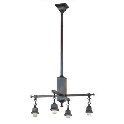 T" Mission" 4 - Light Chandelier