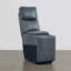 Canapé inclinable électrique en cuir véritable Zachery avec console multifonctionnelle-1624016636-1631181286
